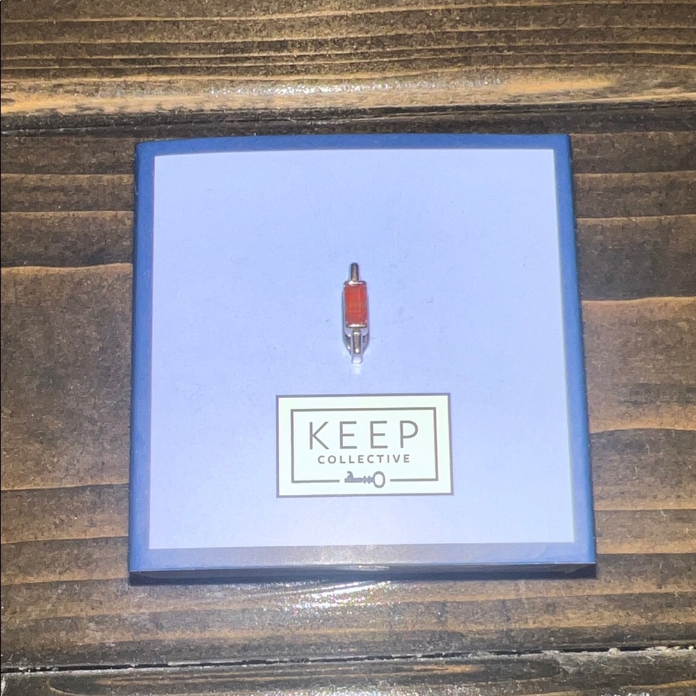 KEEP Collective Silver Vibrant Stone Charm